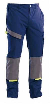 Pantalone da lavoro stretch blu 