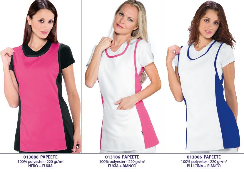 Grembiuli donna Papeete colorati Grembiuli Papeete colorati