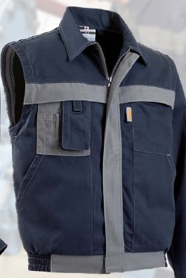 Gilet da lavoro multitasca cotone pesante