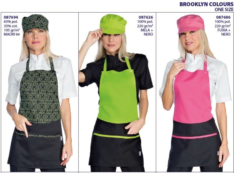 Grembiuli donna bicolore Brooklyn Grembiuli donna bicolore etnico prezzi con sconto progressivo