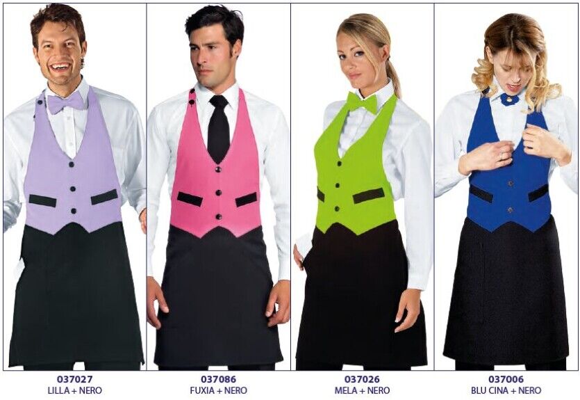 Grembiuli unisex pasticcerie e caffetterie Garcon Grembiuli unisex pasticcerie Garcon