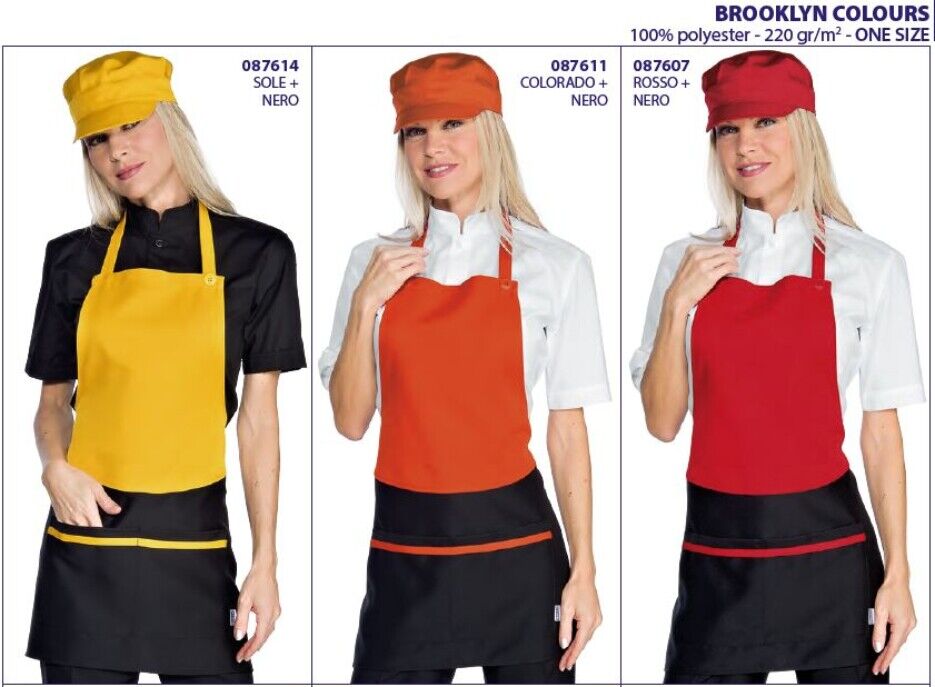 Grembiuli donna colori vivaci Brooklyn Ingrosso grembiuli donna colori vivaci Brooklyn