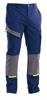 Pantalone da lavoro stretch blu modello Fullenergy Pantalone da lavoro multitasche blu modello Fullenergy