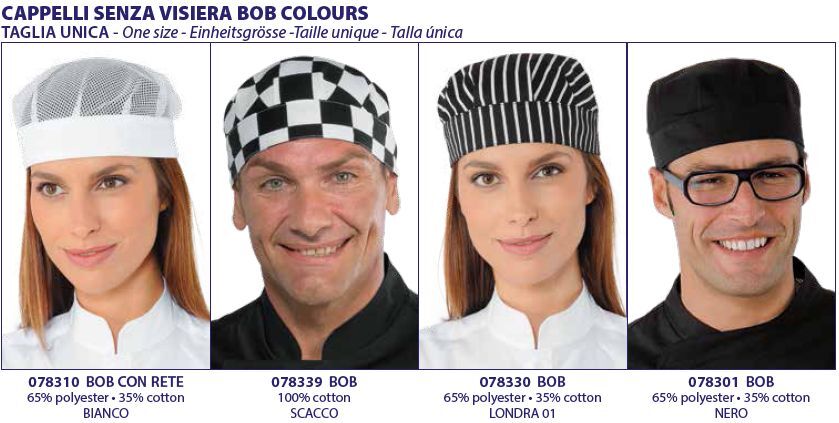 cappelli senza visiera